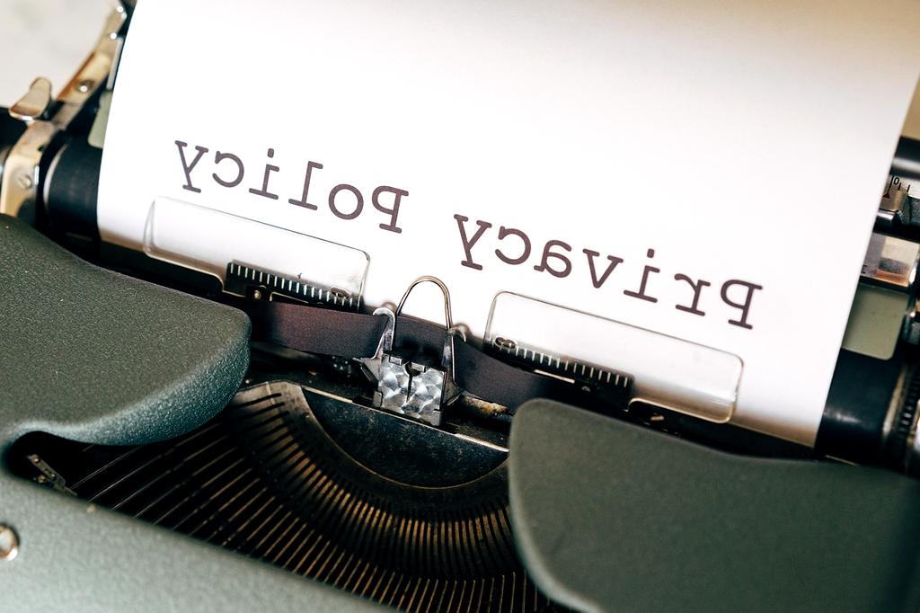 Data privacy symbol with shield and user icon